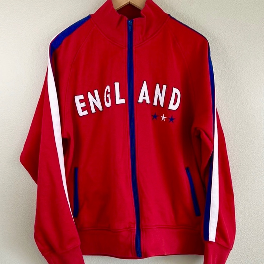 Jack Track & Field England Zip Up Jacket